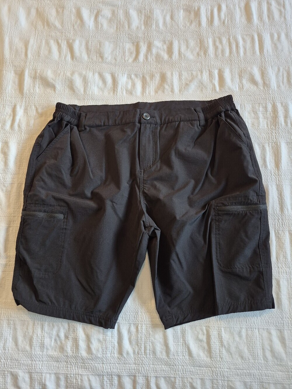 Willit men's XXL Golf Shorts stretch athletic hiking quick dry black VGUC